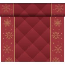 Duni Dunicel® Tête-à-Tête Rhombus Bordeaux 0.4x24 m Design product photo