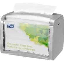 Tork Xpressnap® servetdispenser Tabletop N4 15.5x20.1x15 cm lichtgrijs Productfoto