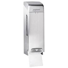 Mediclinics RVS 3-toiletroldispenser 11.6x13x38 cm zilver Productfoto