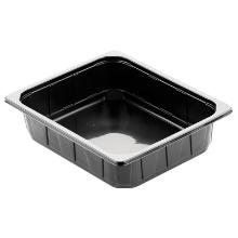 Duni plastic gastronorm container PP 1/2 GN 32.5x26.5x8 cm 5000 cc black product photo