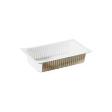Duni plastic gastronorm container PP 1/4 GN 26.5x16.2x5 cm 1500 cc white product photo