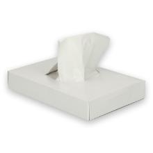 Dames hygiënezakjes LDPE 12.5x7.8x2 cm 15 my wit 25 per doos Productfoto