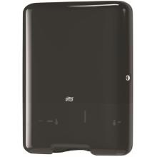 Tork Elevation handdoekdispenser z-vouw /c-vouw H3 43.9x33.3x13.6 cm zwart Productfoto