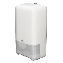Tork Twin Mid-Size toilet roll dispenser T6 18.4x14x34.4 cm white product photo