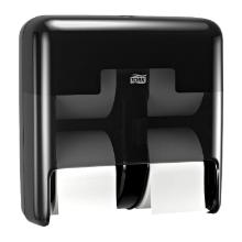 Tork OptiServe® coreless dispenser 4 rolls T7 18.7x33.2x33.2 black product photo