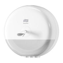 Tork SmartOne® Mini toiletroldispenser T9 23.3x16.5x22.8 cm wit Productfoto