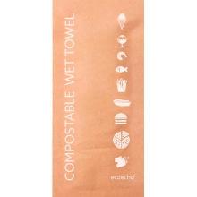 Duni verfrissingsdoekje kraft 6x13 cm Productfoto