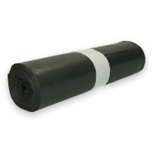 Waste bag LDPE 110x105 cm 48 my 195L grey 10 per roll product photo