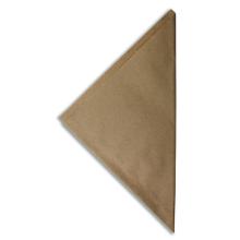 Papieren puntzak ersatz K17 - 17 cm bruin (circa 1.500 stuks ) Productfoto