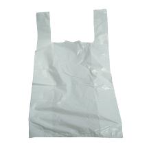 Hemddraagtas HDPE 28+(14x50 cm) 14 my wit Productfoto