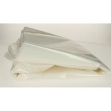 LDPE waste bag 80/35x100 95 microns 250L transparent product photo