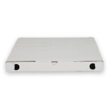 Kartonnen pizzadoos met aluminium 30x30x3 cm wit Productfoto