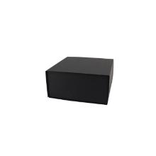 Kraft cardboard magnetic box 35x25x10 cm black product photo