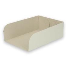 Cardboard bag slider 500 grams 18x13x6 cm white product photo