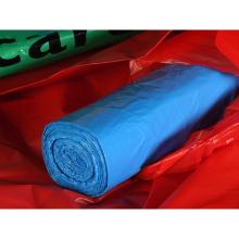 Afvalzak LDPE 58x100 cm 40 my 75L blauw 20 per rol Productfoto