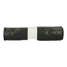 Wastebag LDPE 80x110 cm 60 my 140L black 20 per roll product photo