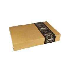 Kartonnen cateringdoos zonder venster Good Food 46.4x31.3x8 cm bruin Productfoto