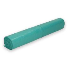 LDPE waste bag 70x90 cm 35 microns 100L blue 20 per roll product photo