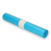 Afvalzak HDPE 70x110 cm 20 my 120L blauw 20 per rol Productfoto