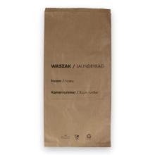 Paper laundry bag kraft 29+10x58 cm brown product photo