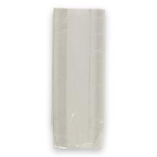 Plastic bread bag half LDPE 14x4x38 cm 20 my transparent product photo