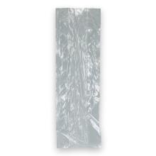 Plastic side fold bag LDPE 16+(2x5)x50 cm 18 my transparent product photo