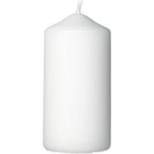 Duni stompkaars ø 5x10 cm wit 20 branduren Productfoto