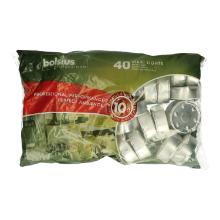 Bolsius Professional theelicht maxi met cup ø 6 cm wit 10 branduren Productfoto