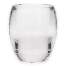 Bolsius Professional ReLight® candle holder Oval 8.4x10 cm transparent product photo