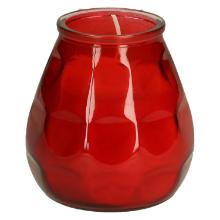 Bolsius Professional kaars in glas Twilight ø 9.2x10.4 cm rood 70 branduren Productfoto