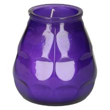 Bolsius Professional kaars in glas Twilight ø 9.2x10.4 cm paars 70 branduren Productfoto
