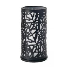 Duni metal candle holder Twist ø 7.5x14 cm black product photo
