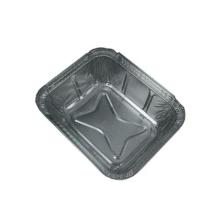 Aluminium container rectangle 14.2x11.6x4.1 cm 450 cc product photo