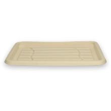 BePulp bagasse schaal rechthoek 35x24 cm creme Productfoto