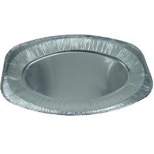 Aluminum catering platter oval 45x30 cm 10x10 pcs product photo