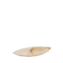 Palm leaf amuse tray Leaf 11x6x1 cm brown product photo