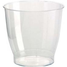 Duni plastic coupe glass PS Crystallo 65 cc transparent product photo