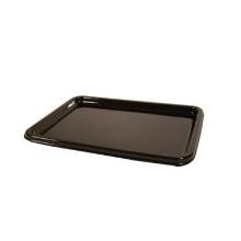 Plastic schaal RPET rechthoekig 35x24 cm zwart Productfoto