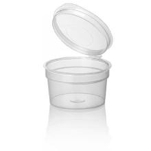 Plastic sausbakje met vast deksel PP ø 4.7 cm 28 cc transparant Productfoto
