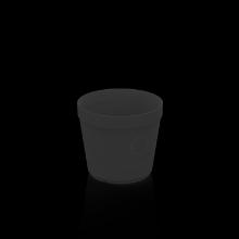 Reusable CirculCup beker PP 200 ml zwart Productfoto