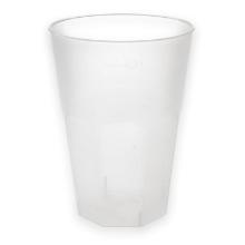 Reusable plastic glas Deco PP 300 cc transparant Productfoto