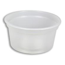 Plastic sausbakje PS ø 5.3 cm 25 cc transparant Productfoto