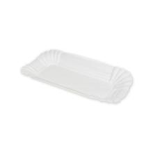 Cardboard plate 7x13 cm white product photo