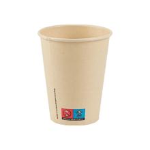 Bamboe milkshake beker PLA 12 oz / 360 ml ø 9 cm bruin Productfoto