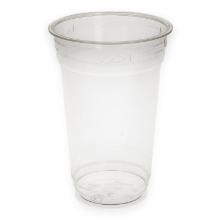 Plastic glass RPET 250 cc ø 7.8 cm transparent product photo