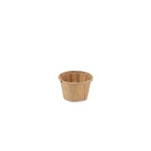 Round paper sauce cup ø 4.4 cm 1 oz / 30 ml brown product photo