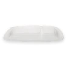 FastPac Reusable plastic lid PP for meal container 2-comp. 23x17 cm transparent product photo