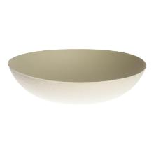 Bagasse bord Bagastro diep ø 20 x H 4.9 cm 650 ml wit Productfoto