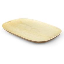 Palmblad bord 35x24x2.5 cm naturel Productfoto