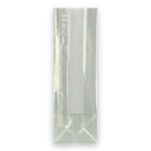 Plastic block bottom bag PP 6.5+(2x4.5)x20 cm 40 my transparent product photo